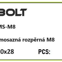 Kotva mosazná rozpěrná M08 (10x30) - Image 4