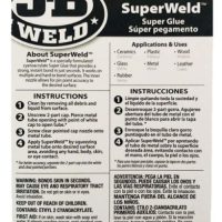 J-B WELD 33102 vteřinové lepidlo ve dvou tubách SuperWeld 2-Pack ( 2x2g ) - Image 3