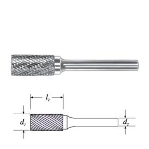 SGS 20053 (SA-2M) - Fréza technická SA-2M válcová pr. 8,0x19mm, stopka 6mm